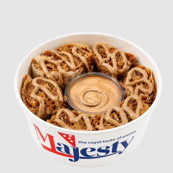 فطيرة دابل شوت قهوة